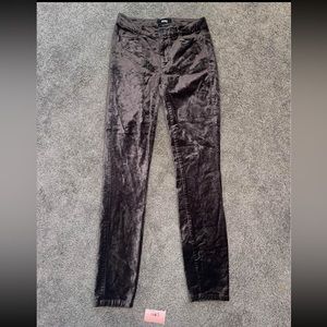 PAIGE hoxton ultra skinny velvet velour jeans size 27